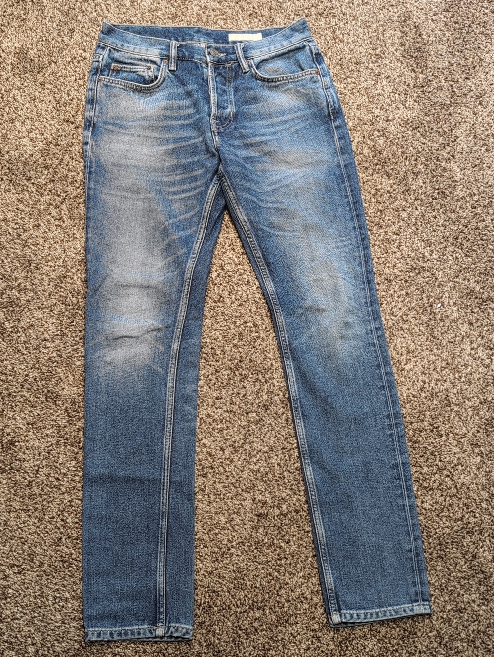 All Saints Pistol Men's Slim Fit Jeans Size 28